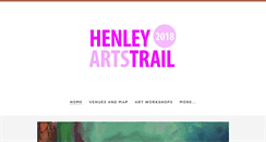 Desktop Screenshot of henleyartstrail.com
